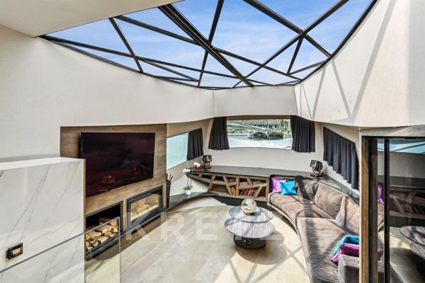 Péniche vue Tour Eiffel