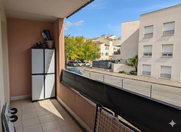 Appartement à vendre T2 avec balcon et parking sécurisé
