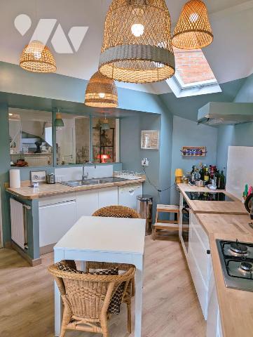 PORT DE PERROS-GUIREC – ENSEMBLE IMMOBILIER DE CARACTÈRE AVEC GARAGE ET JARDINET PAVÉ