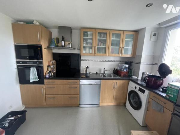 Saint-Avé – Appartement T3 avec grand balcon, garage et stationnement – Environnement naturel