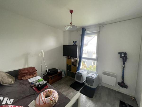 Saint-Avé – Appartement T3 avec grand balcon, garage et stationnement – Environnement naturel