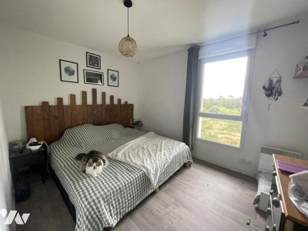 Saint-Avé – Appartement T3 avec grand balcon, garage et stationnement – Environnement naturel