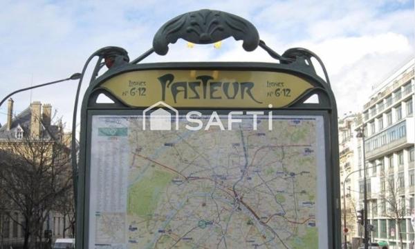 Metro PASTEUR 75015 Environnement dynamique et attractif