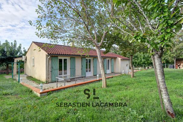 Lasgraisses (81300) Maison de plain-pied 4 pièces avec grand jardin et revenus solaires – Lasgraisses, au calme