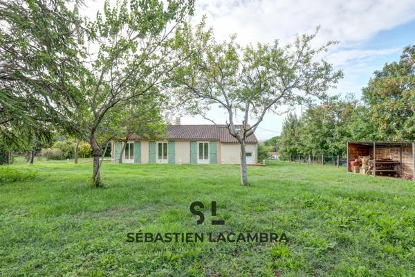 Lasgraisses (81300) Maison de plain-pied 4 pièces avec grand jardin et revenus solaires – Lasgraisses, au calme