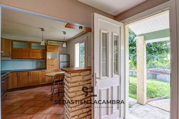 Lasgraisses (81300) Maison de plain-pied 4 pièces avec grand jardin et revenus solaires – Lasgraisses, au calme