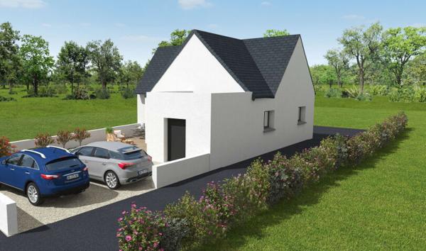 QUIBERON - Maison neuve à vendre située à 300 mètres des plages de la baie !