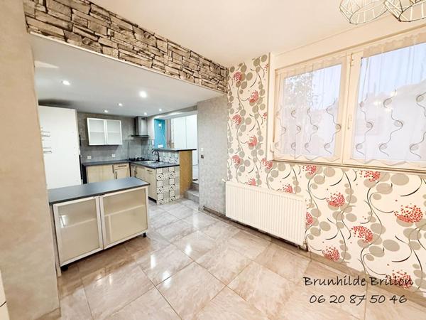 Maison Bruay La Buissiere,  3 chambres, jardin, garage