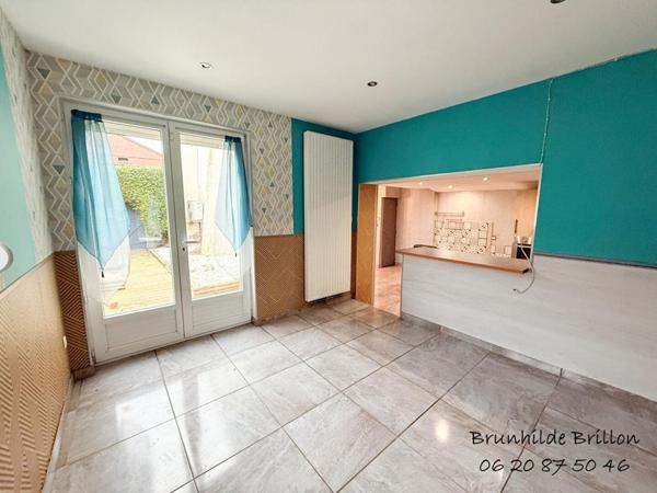 Maison Bruay La Buissiere,  3 chambres, jardin, garage