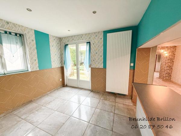 Maison Bruay La Buissiere,  3 chambres, jardin, garage