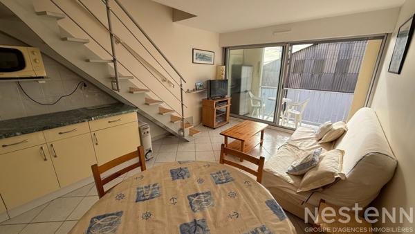 En vente à Quiberon appartement en duplex de 53 m² au sol à Port Maria