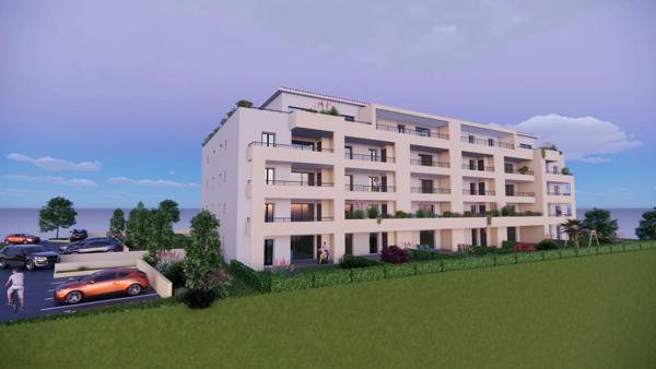 appartement à vendre 3 pièces BORGO (20) de 64,18 m2 avec terrasse et jardin