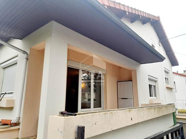 CHAUNY, MAISON INDIVIDUELLE SUR SOUS SOL AVEC FORT POTENTIEL