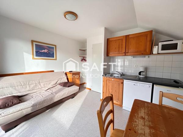 Studio cab 4 pers – Superdévoluy – Vue montagne
