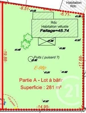 Terrain à vendre  281 m 2   GOURNAY SUR MARNE  - 93