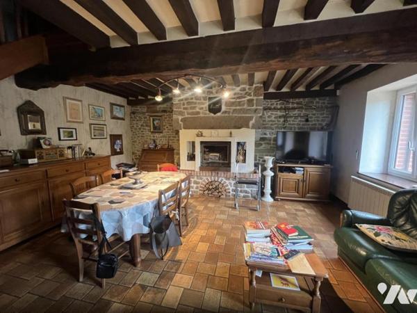 Maison 3ch, terrain à LOUGE SUR MAIRE (15 min d'ARGENTAN)