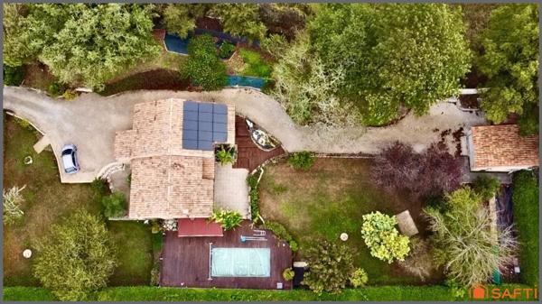 Pavillon 3 chambres avec vue sur la campagne.