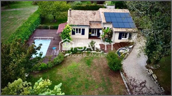 Pavillon 3 chambres avec vue sur la campagne.