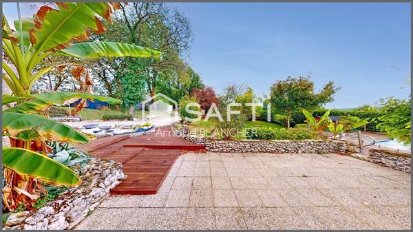Pavillon 3 chambres avec vue sur la campagne.