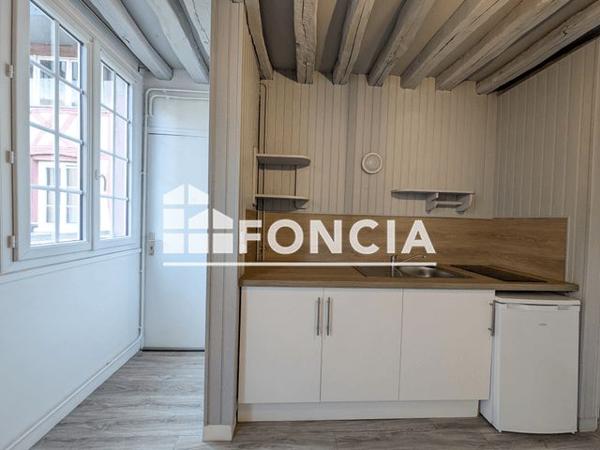 Location Studio 21.06 m² - 30.32 RUE EAU DE ROBEC Rouen 76000