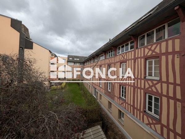 Location Studio 21.06 m² - 30.32 RUE EAU DE ROBEC Rouen 76000