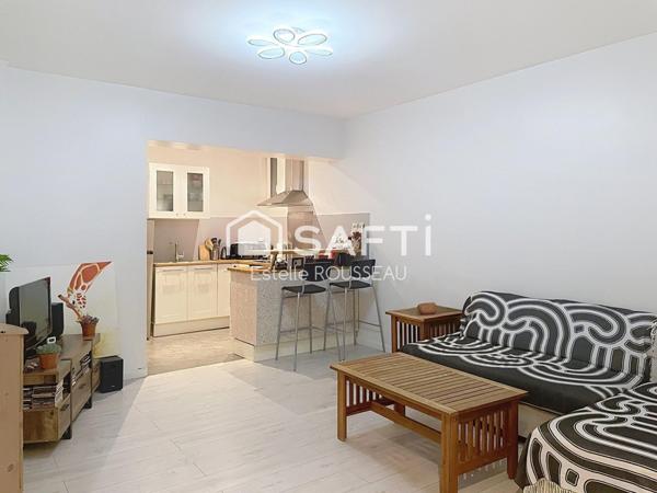 T2 de 38 m² en vente loué à 850 m du RER A