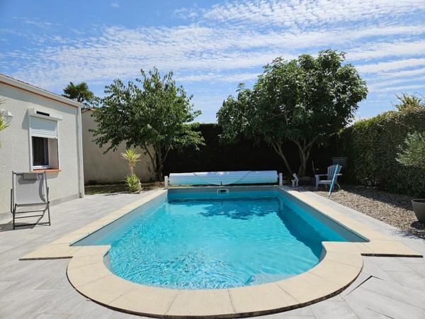 Boé, secteur recherché, maison 5 pièce(s)  95 m2, garage, piscine, jardin