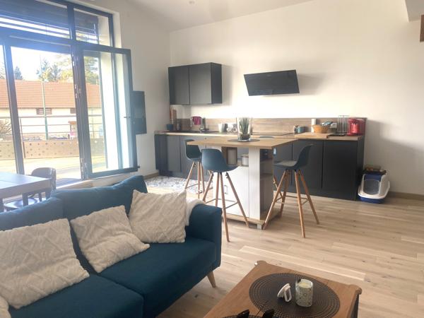 VONNAS - Appartement MEUBLE (peut-être NON MEUBLE) de type T4 de 91,96 m² avec terrasse de 27 m² Vonnas (01540)