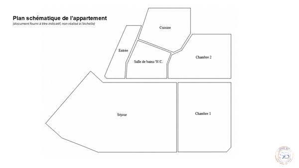 Appartement à vendre 3 pièces 65 m² Paris 13