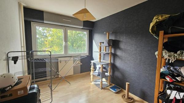 T3 loué avec balcon, garage et cave
