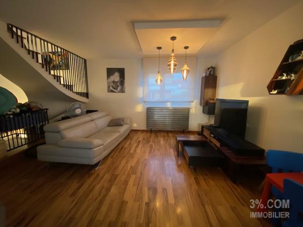 3%COM Beau F3 en duplex avec balcon et garage double Hochfelden (67270)