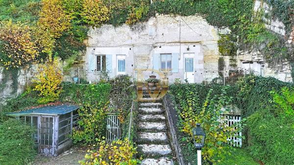 Gîte troglodyte sur Montrichard