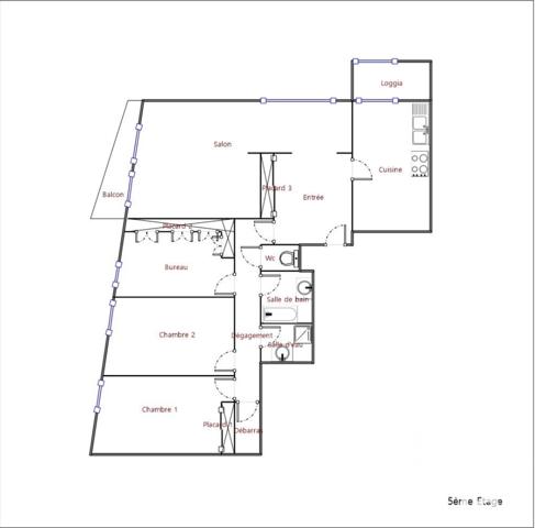 Appartement à vendre 4 pièces 132 m² Bordeaux