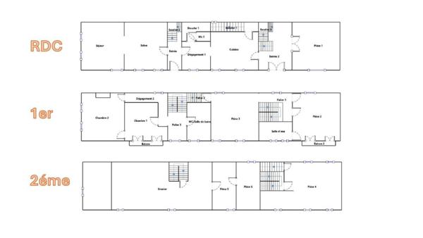 Ancien relais postal – Maison + Tour + dépendances