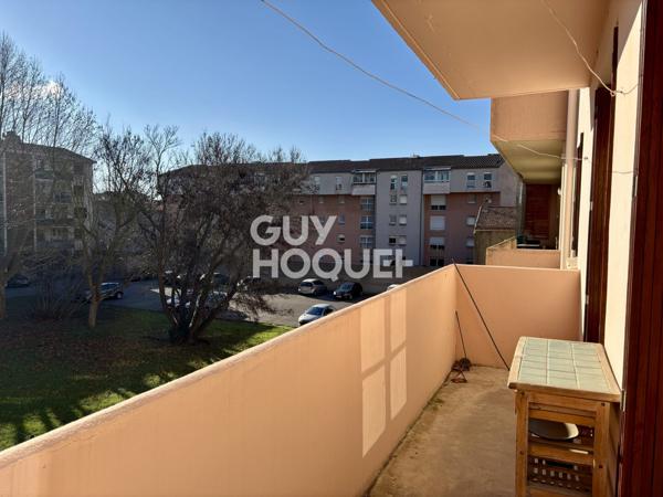 CARCASSONNE quartier du Palais appartement T4, cellier et place de parking