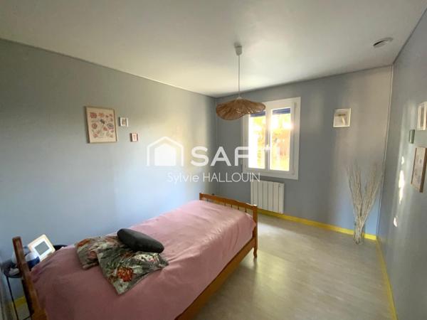 Pavillon 5 chambres, 112m² garage et jardin