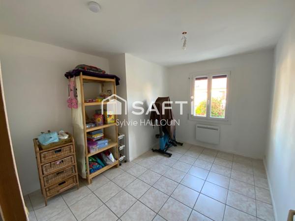 Pavillon 5 chambres, 112m² garage et jardin