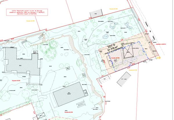 Terrain verdoyant de 763 m²
