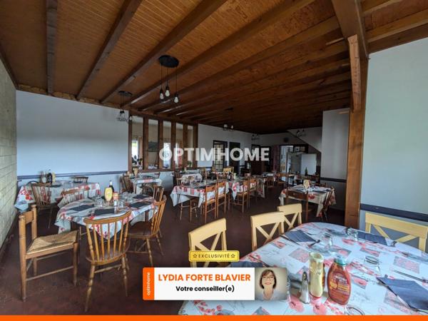 A VENDRE - MURS D IMMEUBLE DE CARACTERE - 450 M² HABITABLES - 15 PIECES + MAISON ANNEXE A CHATEAUNEUF LA FORET (87)