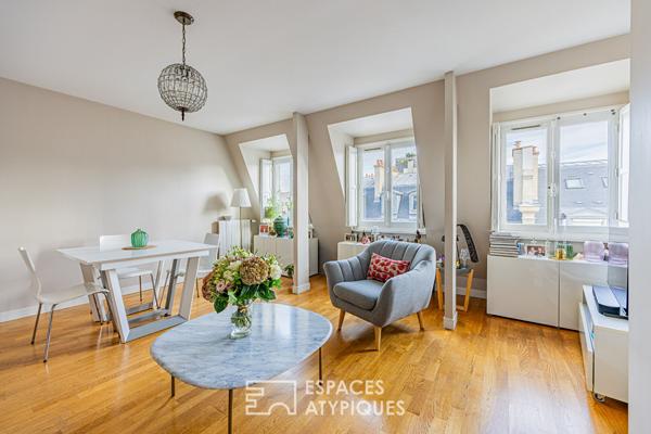 Dernier étage traversant de standing – Victor Hugo