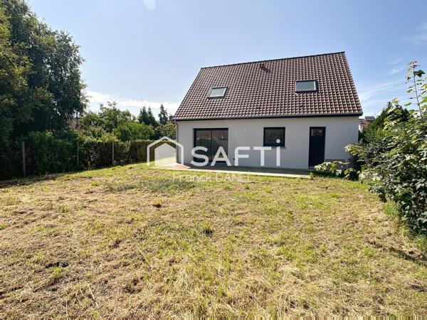 Maison de 96?m² comprenant 4 pièces principales, dont 3 chambres ainsi qu’un garage