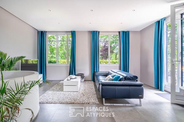 Appartement en duplex avec jardin dans le quartier du Parc à Saint Maur