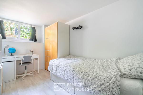 Appartement en duplex avec jardin dans le quartier du Parc à Saint Maur