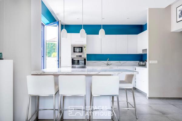Appartement en duplex avec jardin dans le quartier du Parc à Saint Maur