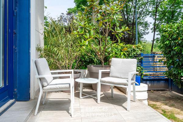 Appartement en duplex avec jardin dans le quartier du Parc à Saint Maur