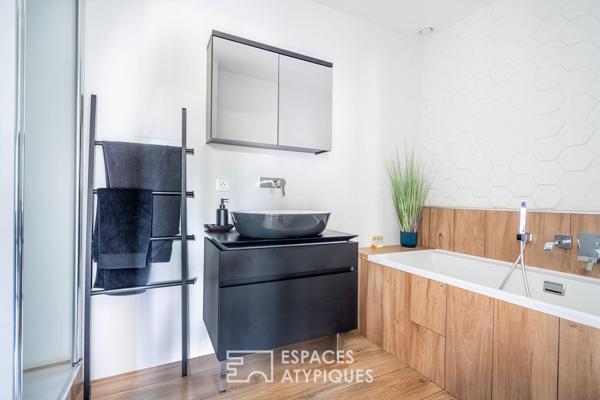 Appartement en duplex avec jardin dans le quartier du Parc à Saint Maur