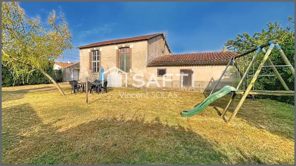 EXCLUSIVITE ! Maison 3Ch aux Charmes de l'Ancien + Dépendances en Pierre à Restaurer sur 969m² Divisible !