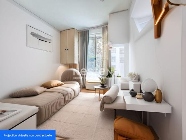 STUDIO PARIS 16 - 1 pièce(s) - 12,71 m2; Spécial investissement locatif, Passy, Ranelagh, Mozart, studette, chambre de service, pied-à-terre, premier achat