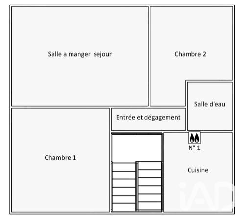 Appartement à vendre 3 pièces 62 m² Lorient