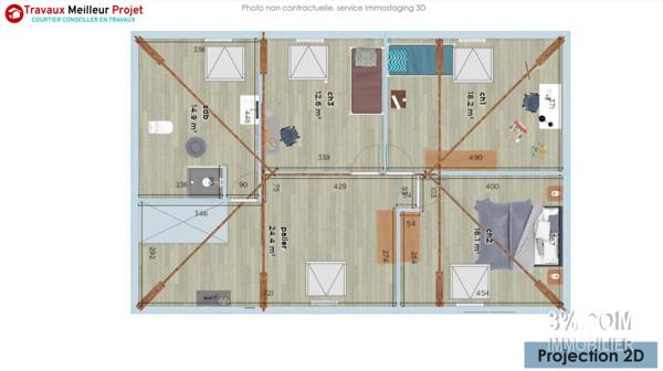 Maison 5 pièce(s) 4 chambre(s) 128 m²